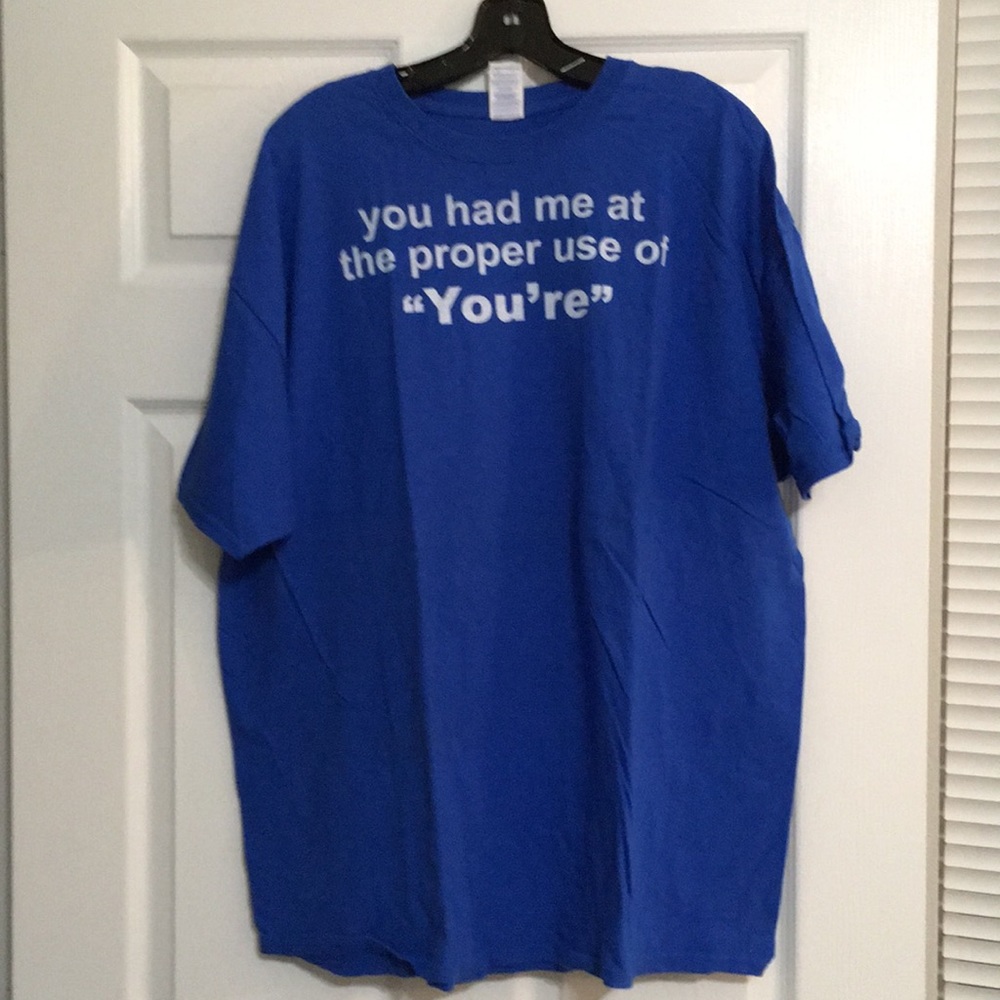 2X novelty tee